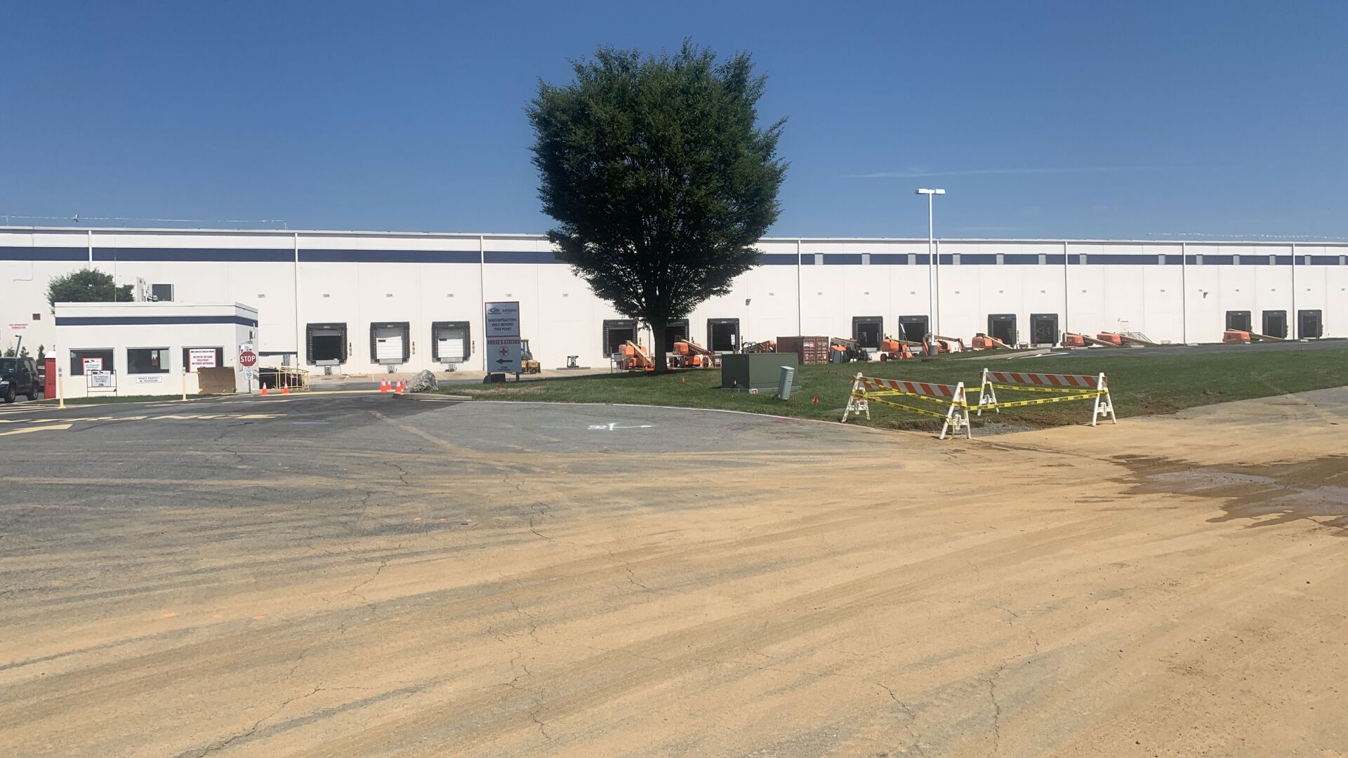 Amazon warehouse in Muhlenberg